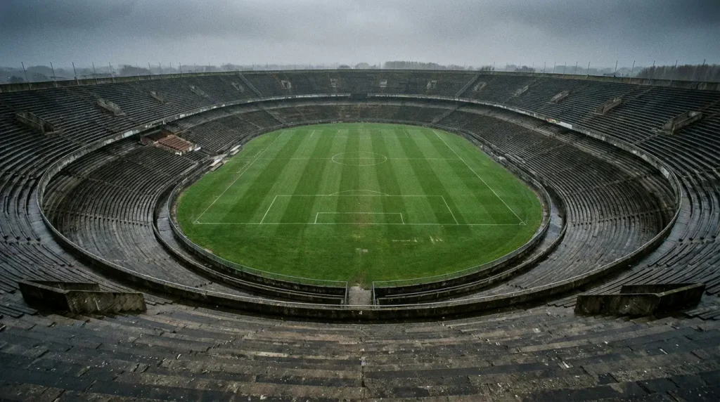 Estadio De Kuip de Rotterdam con el público animando durante un partido del Feyenoord