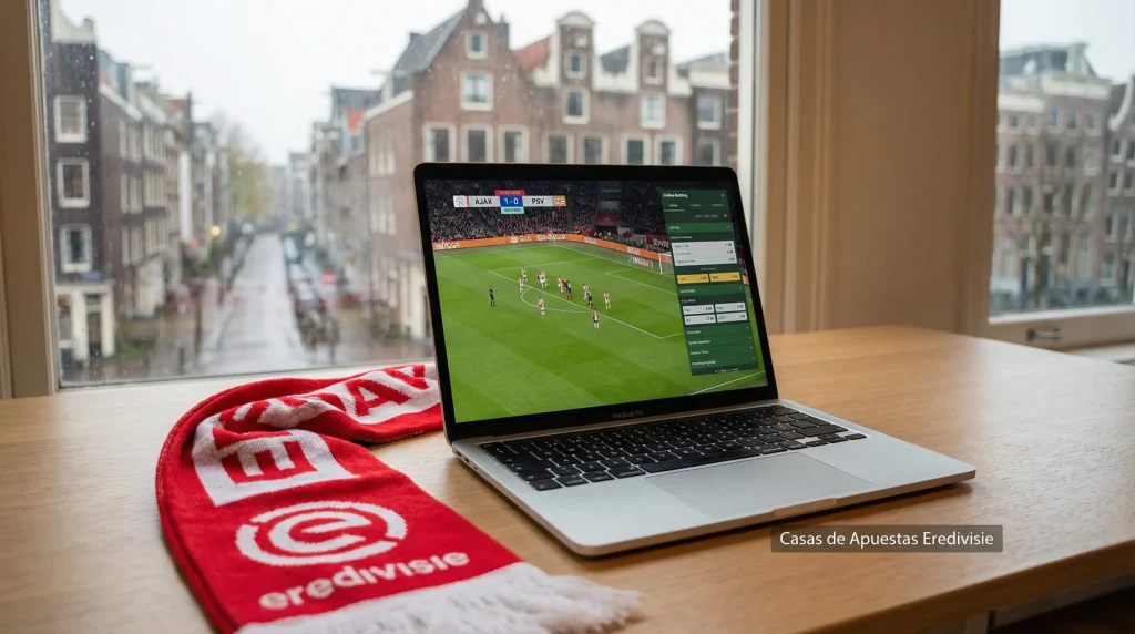 Mejores casas de apuestas para la Eredivisie desde España