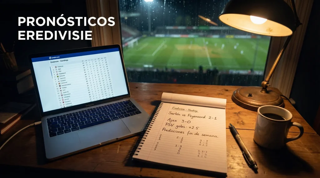 Pronósticos Eredivisie: análisis de datos para predicciones de la liga holandesa